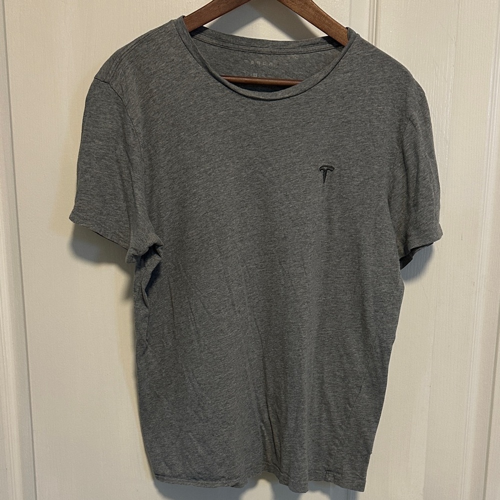 Tesla Charcoal Short Sleeve Tee